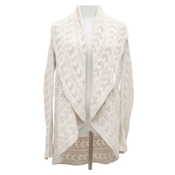 ✨CAbi Cream Open-Front Sz XS Cardigan Sweater✨ - Picture 7 of 14